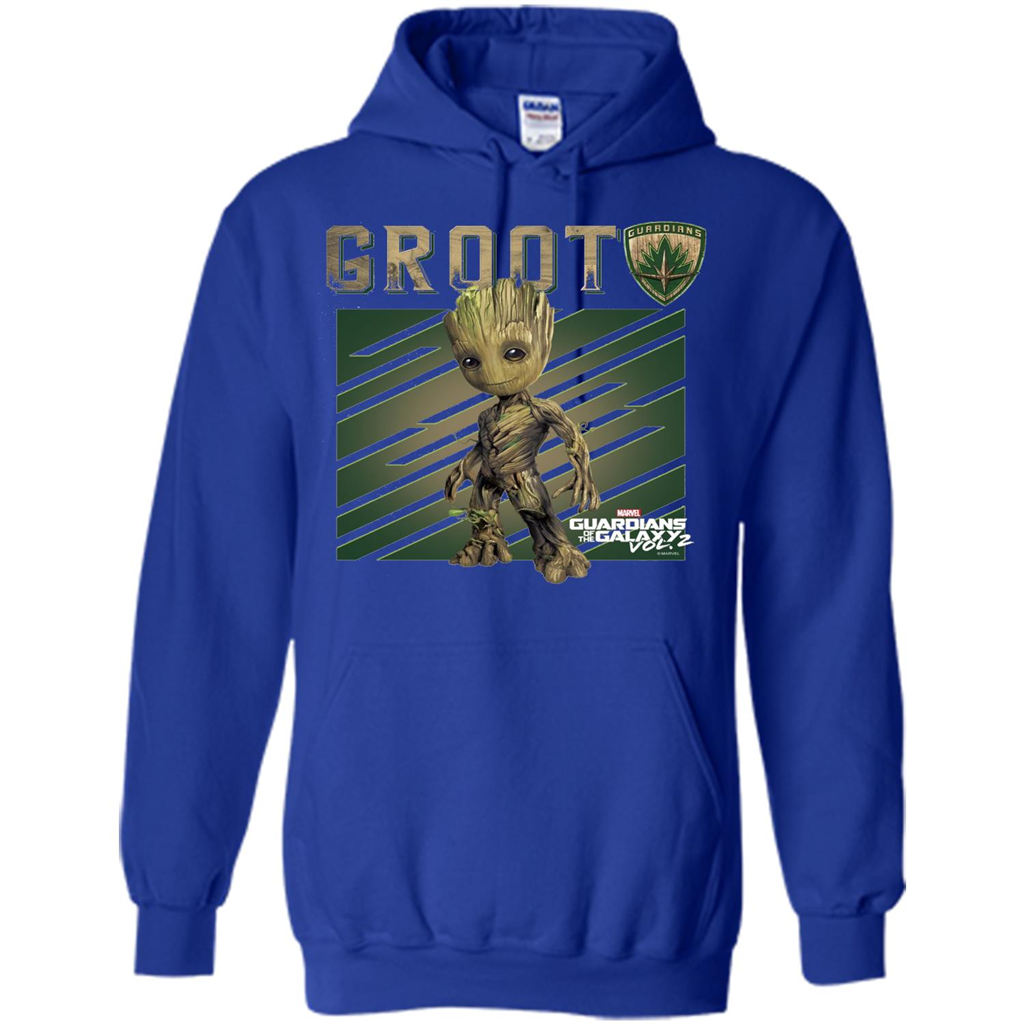 Groot Guardians of Galaxy 2 Growth Graphic T-Shirt Royal