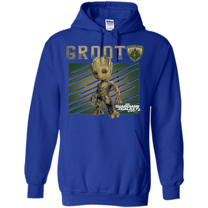 Groot Guardians of Galaxy 2 Growth Graphic T-Shirt Royal