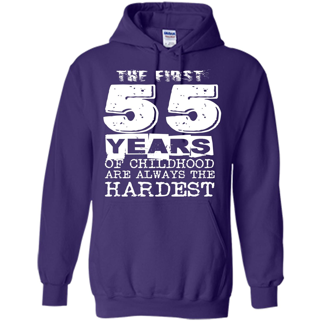 The First 55 Years Of Childhood Are Always The Hardest Purple