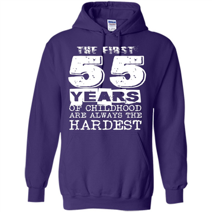 The First 55 Years Of Childhood Are Always The Hardest Purple