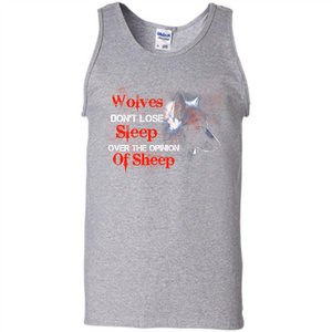 Wolves T-shirt Don't Lose Sleep Over The Opinion Of Sheep