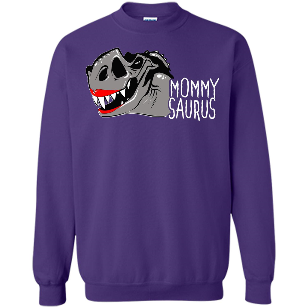 Mommy Saurus T-shirt Orange