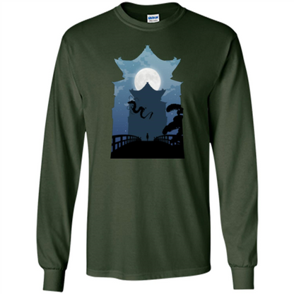 Chinese Dragon T-shirt Forest Green
