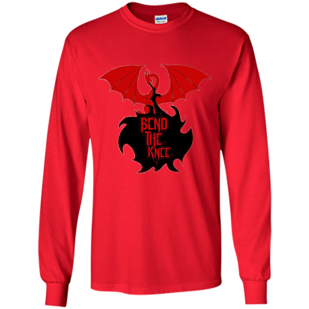 Movies T-shirt Bend The Knee T-shirt Red