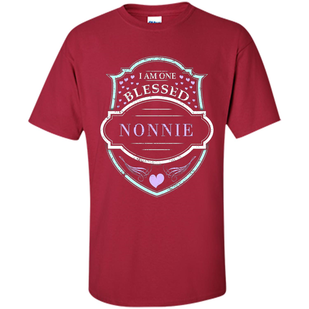 Grandma T-shirt I Am One Blessed Nonnie Cardinal