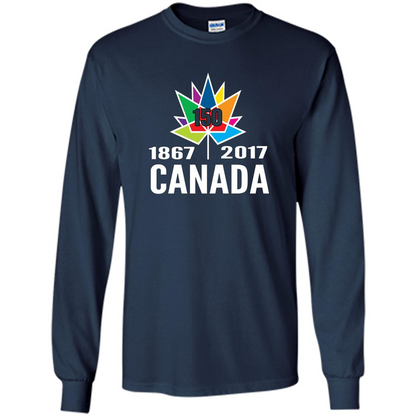 CANADA T-shirts Canada 150 Years Navy