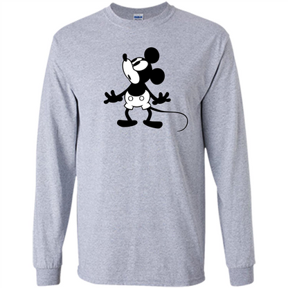 Disney Classic Mickey Mouse Graphic T-shirt Sport Grey