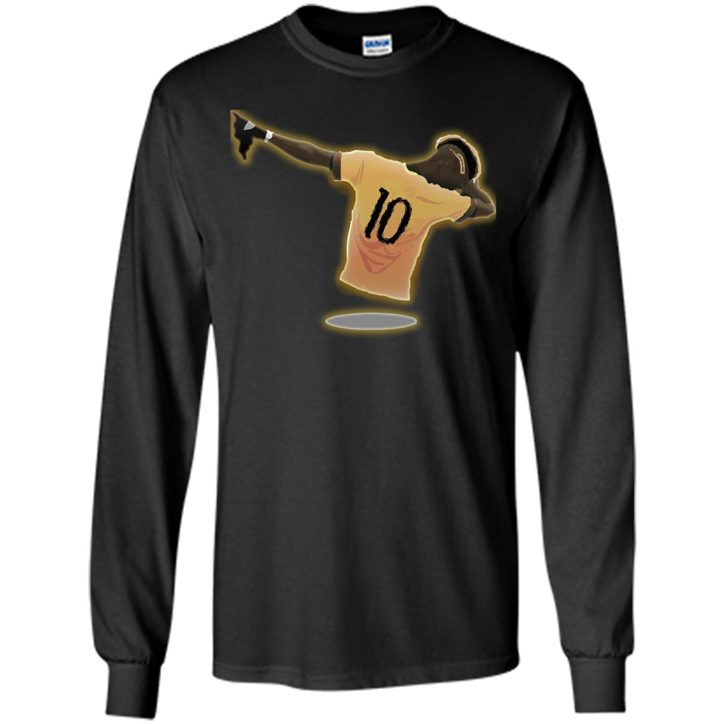 Dabbing Soccer T-shirt Black