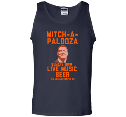 Mitch A Palooza Blue And Orange Party T-shirt Navy