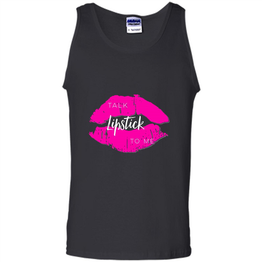 Talk Lipstick To Me T-Shirt Black