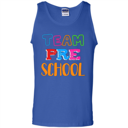 Team Preschool T-shirt Funny For Teachers T-shirt Royal