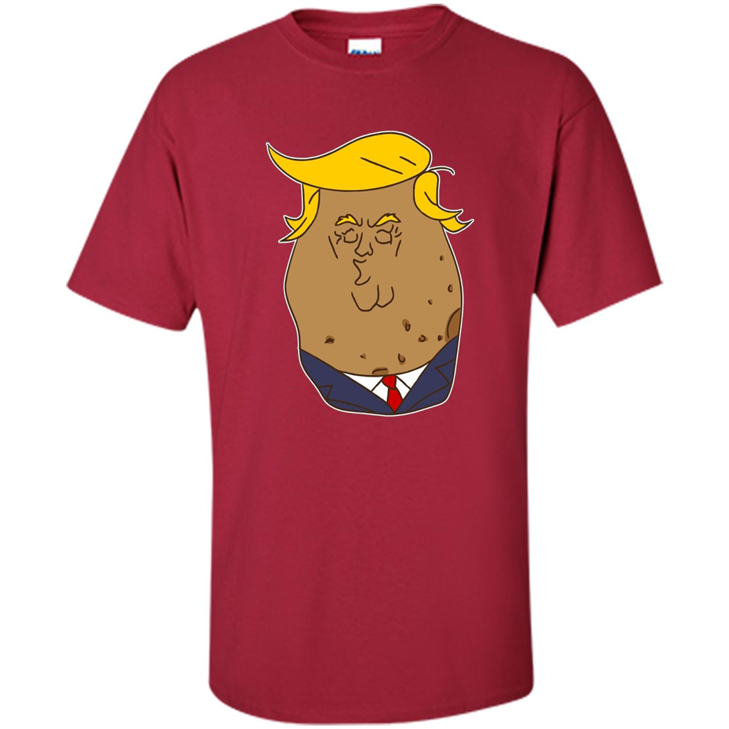 Trumptato Potato Cute Potatoes T-Shirt Cardinal