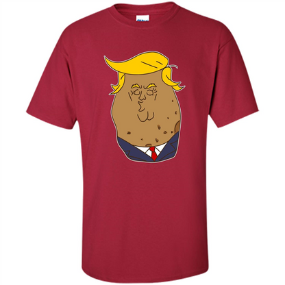 Trumptato Potato Cute Potatoes T-Shirt Cardinal