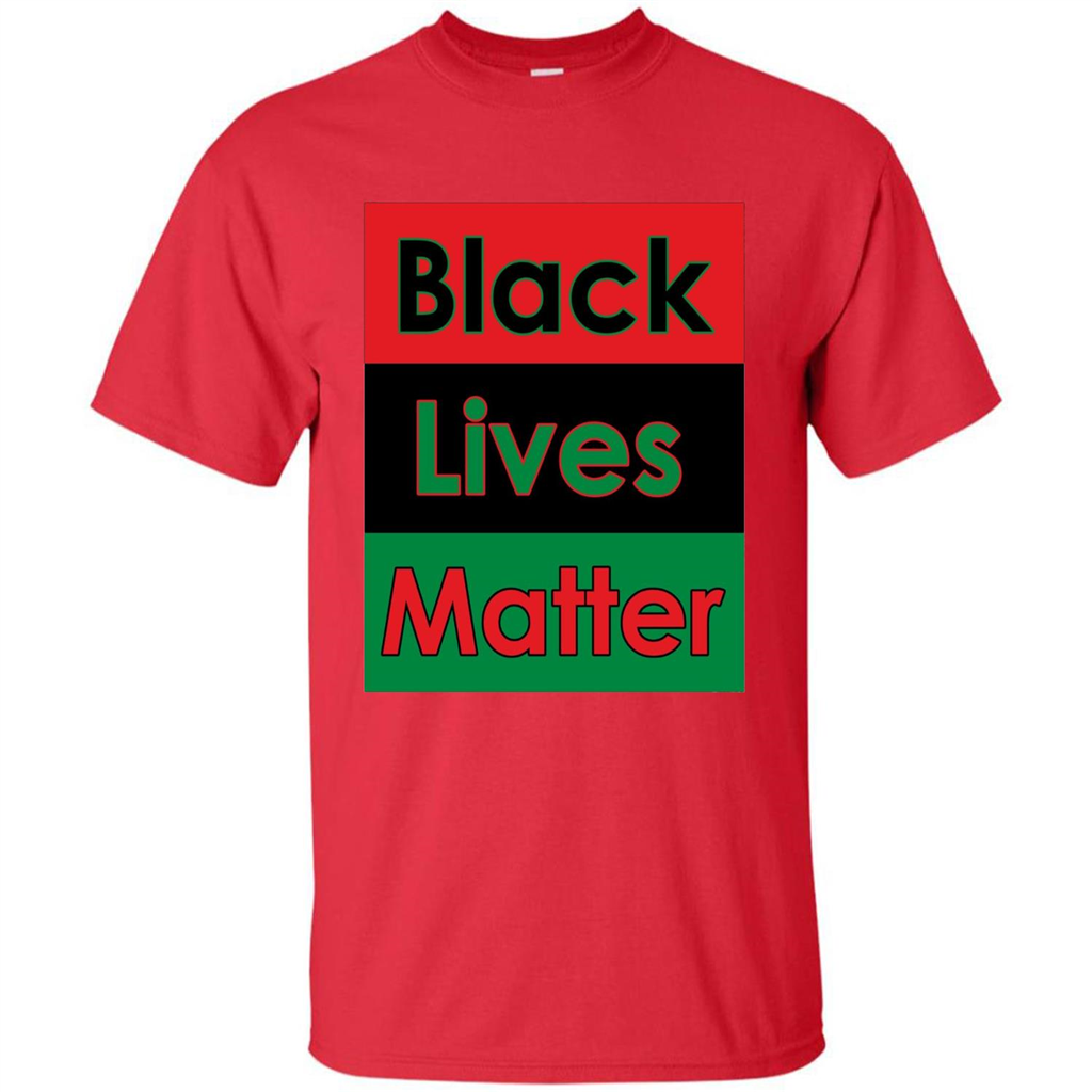 Black Lives Matter-T-shirt Red