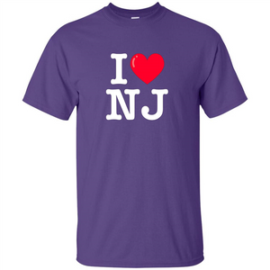 I Heart NJ T-Shirt I Love NJ