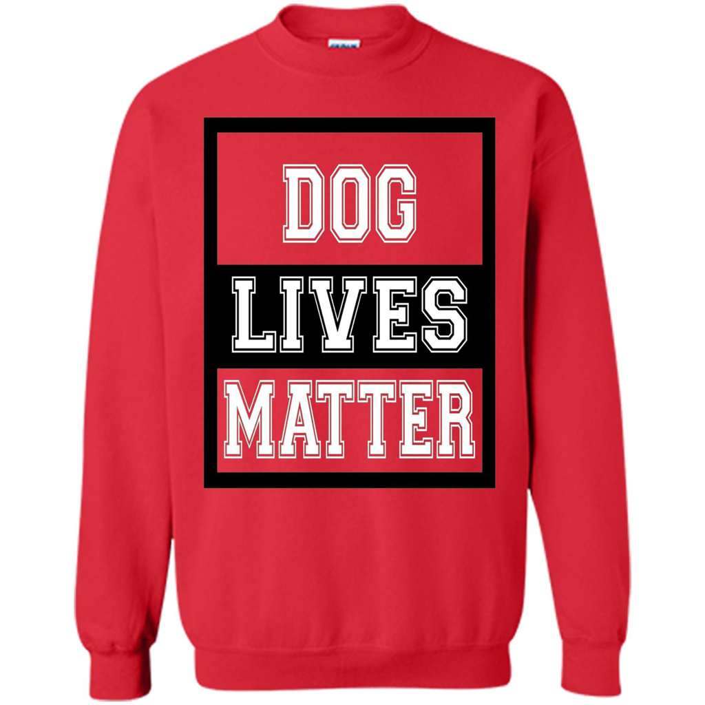 Dog Lives Matter Animal Rights Protest T-shirt Red