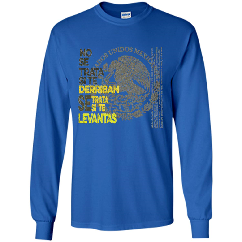 Mexican Pride With A Positive Message T-Shirt Royal