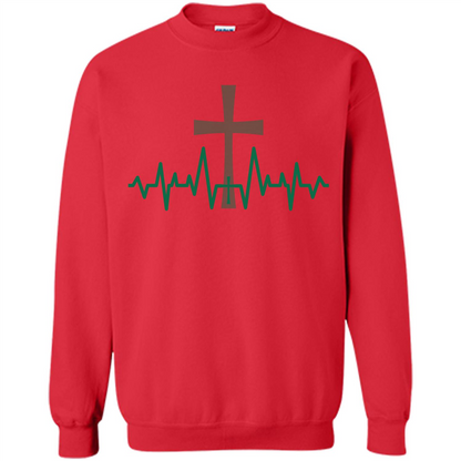 Christian ECG T-shirt Red