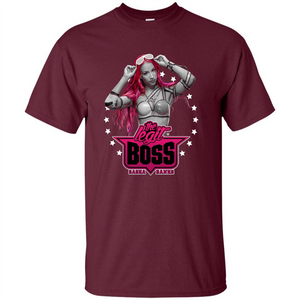 Sasha Banks Pink Hair T-shirt