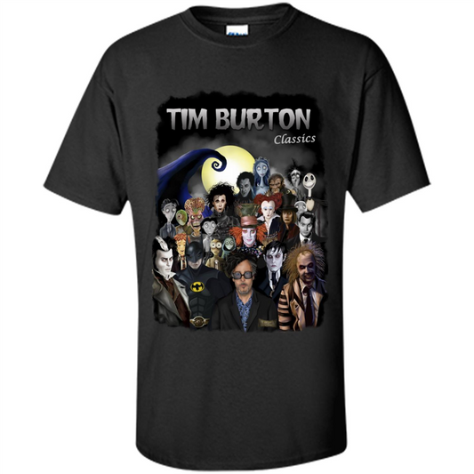 Tim Burton Classics T-shirt Black