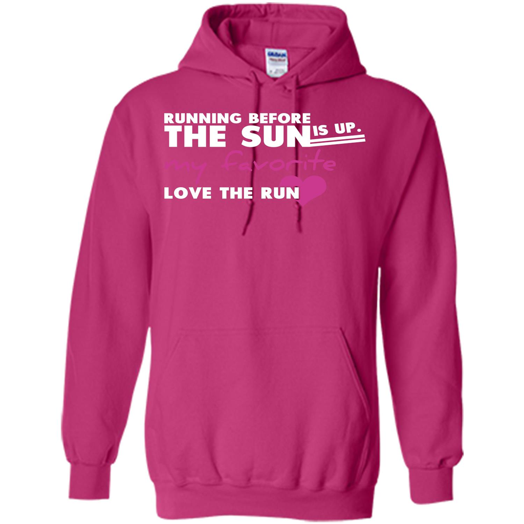 Runner T-shirt Running Before The Sun Is Up T-shirt