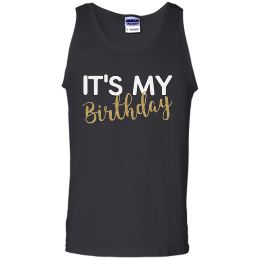 It's My Birthday T-shirt Black
