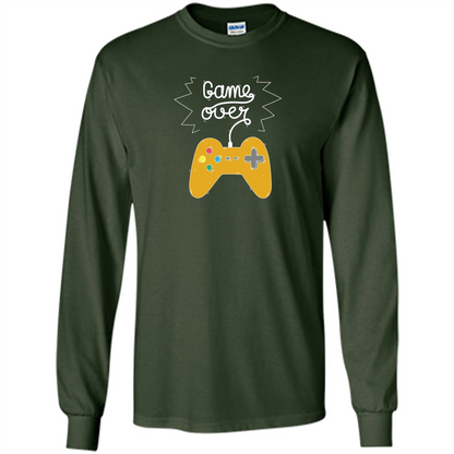 Gamer T-shirt Game Over Forest Green