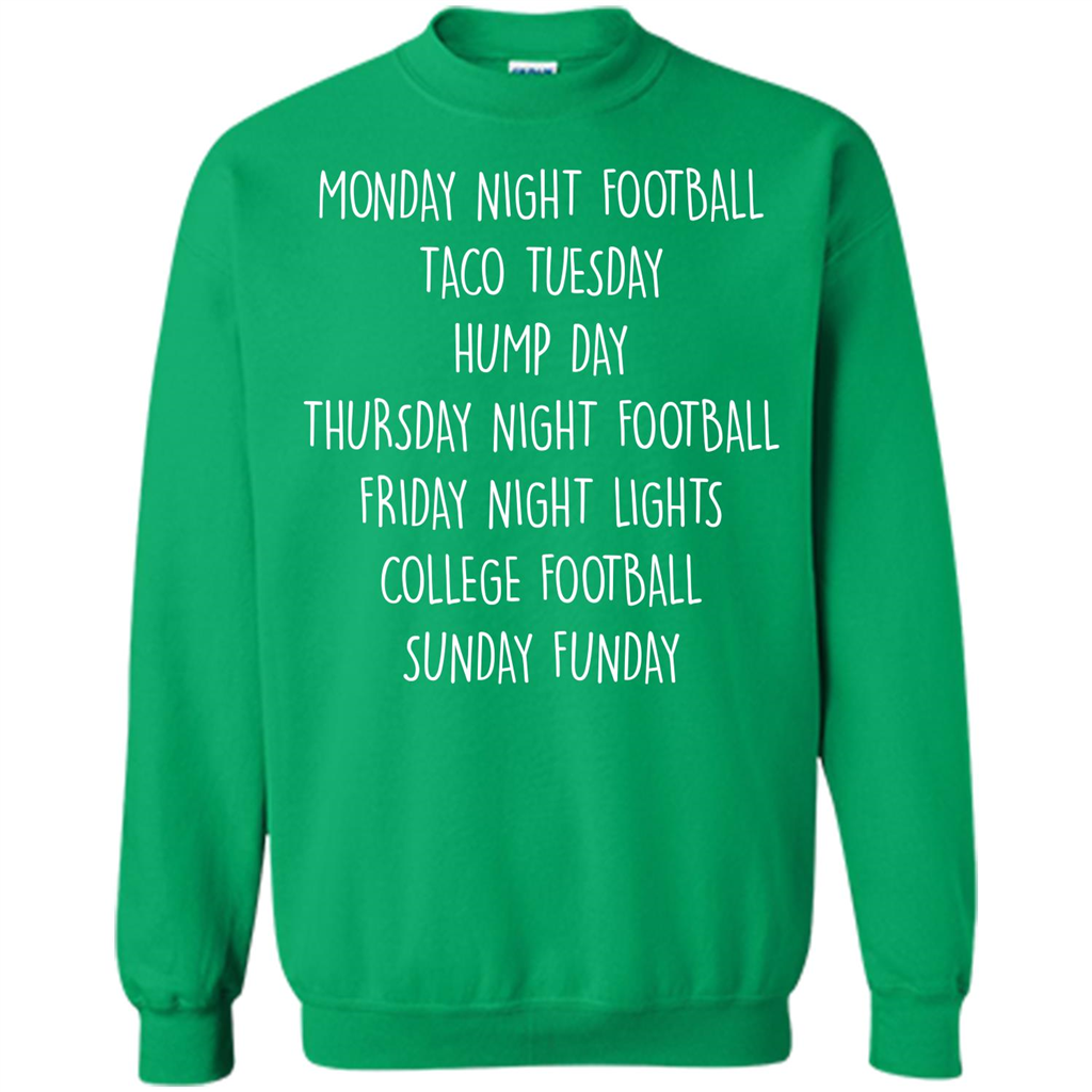 Football T-shirt Monday Night Football Taco Tuesday Irish Green
