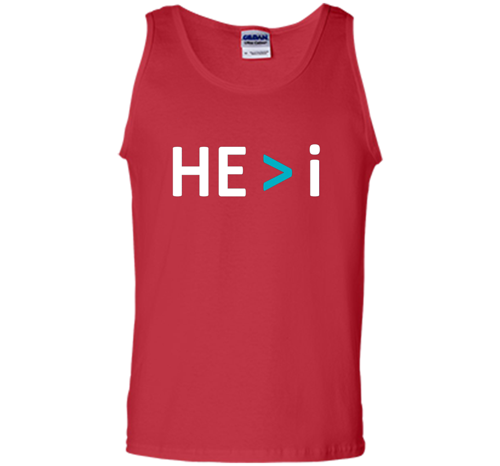 He Is Greater Than I Christian T-Shirt Men &amp; Women Styles cool shirt Red