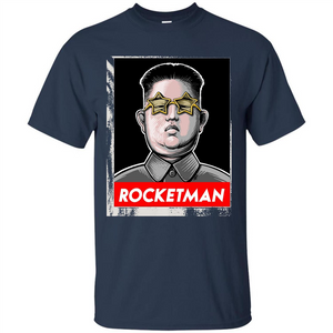 Trump Rocket Man Kim Jong Un North Korea T-shirt