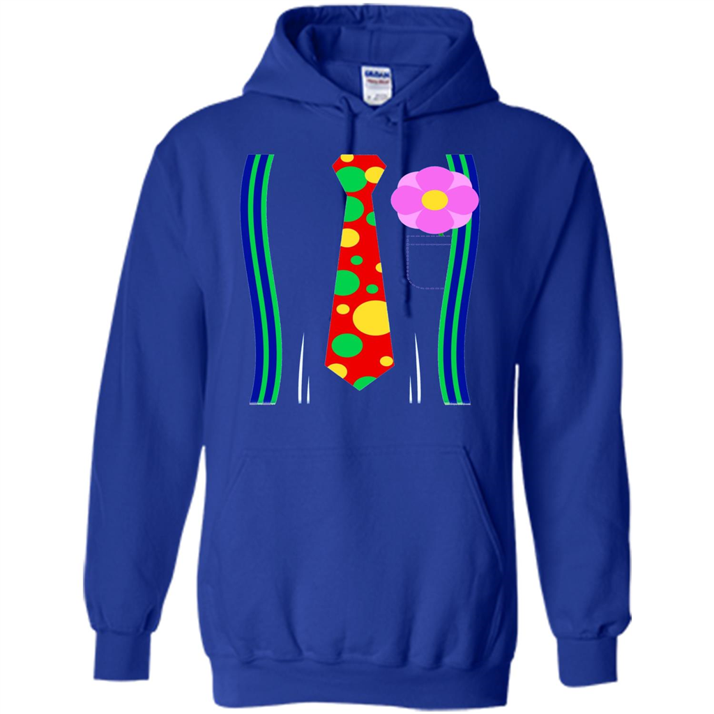 Halloween Clown Costume T-shirt Royal