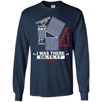 Pythagorean Theorem day T-shirt Navy