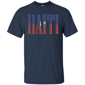 Haiti T Shirt Flag Of Haiti