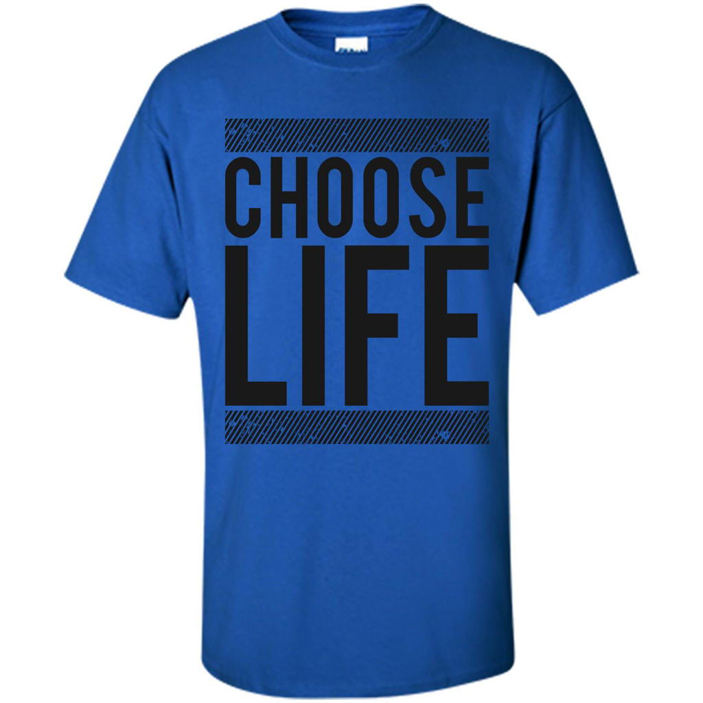 Choose Life T-Shirt Royal