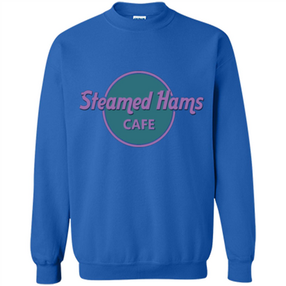 Steamed Hams Cafe T-shirt Royal