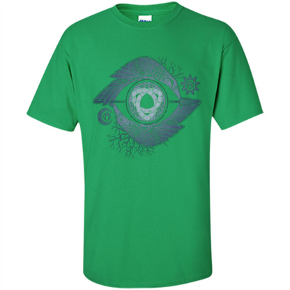 Odin's Eye T-shirt Irish Green