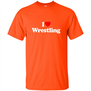 I Love Wrestling T-shirt