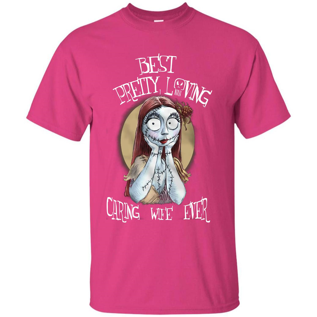 Halloween T-shirt Best Pretty Loving Caring Wife Ever T-shirt Heliconia