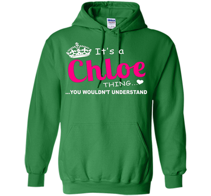 Chloe You Wouldn't Understand Birthday T-shirt Irish Green