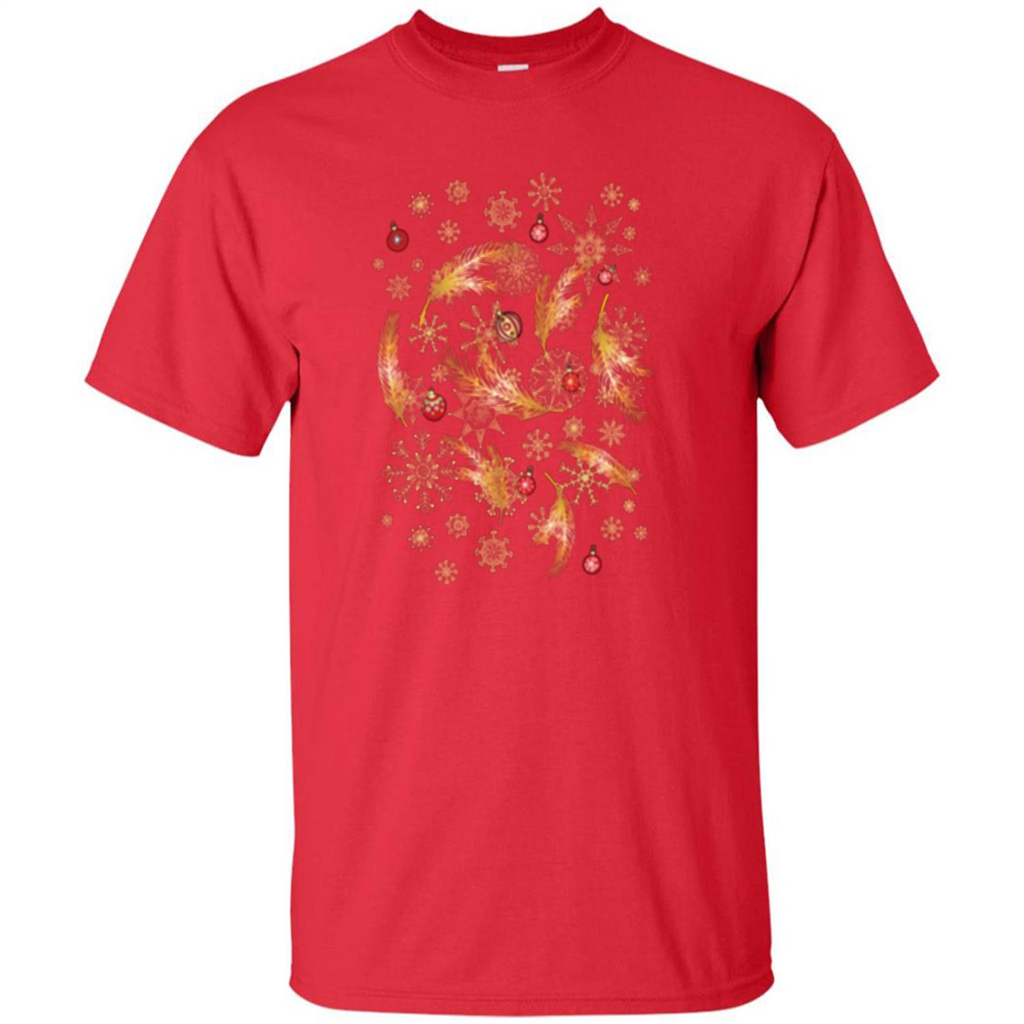 Xmas Merry Christmas Happy New Year T-shirt Red