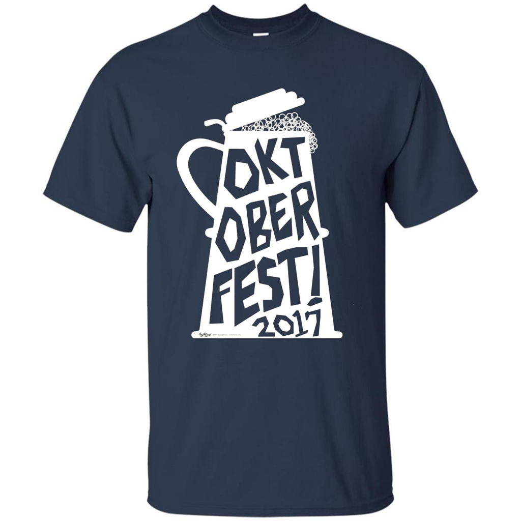 Oktoberfest 2017 Drinking Festival T-shirt Navy