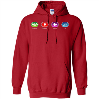 Values Icons T-shirt Red