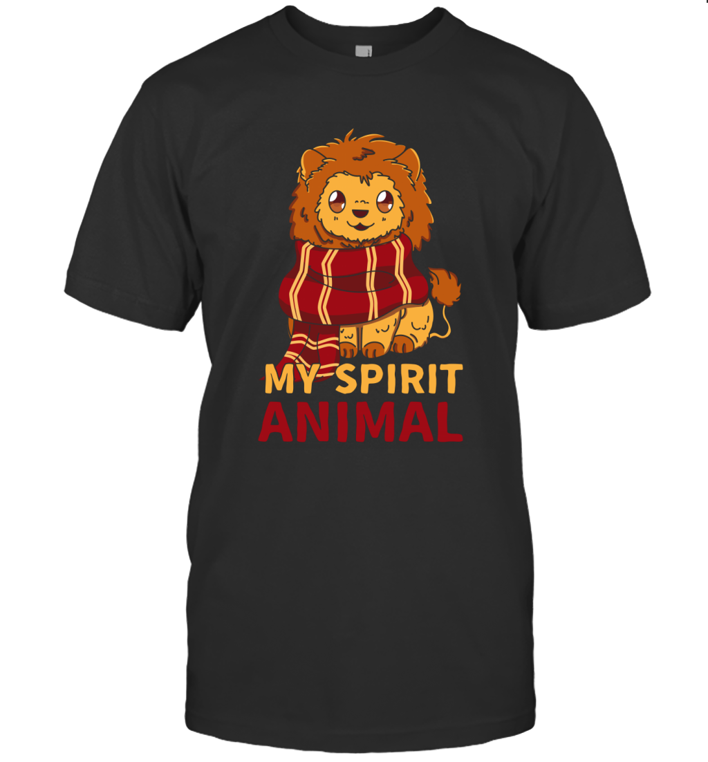 Gryfffindor - My Spirit Animal Harry Potter T-shirt T-Shirt Black