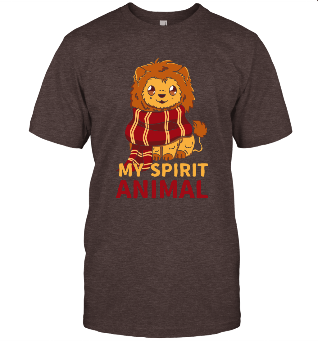 Gryfffindor - My Spirit Animal Harry Potter T-shirt T-Shirt Dark Chocolate