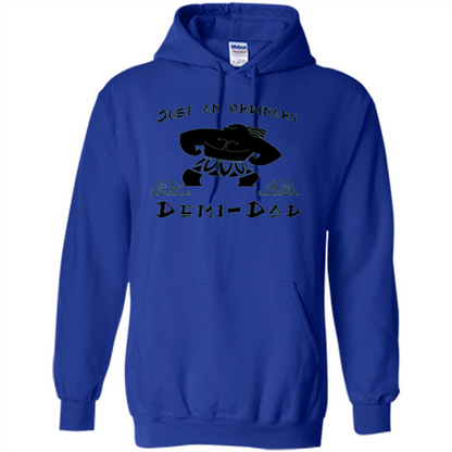 Fathers Day T-shirt Just An Ordinary Demi-Dad Royal