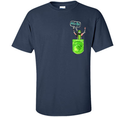 Pickle Funny Rick Pocket T-shirt Navy
