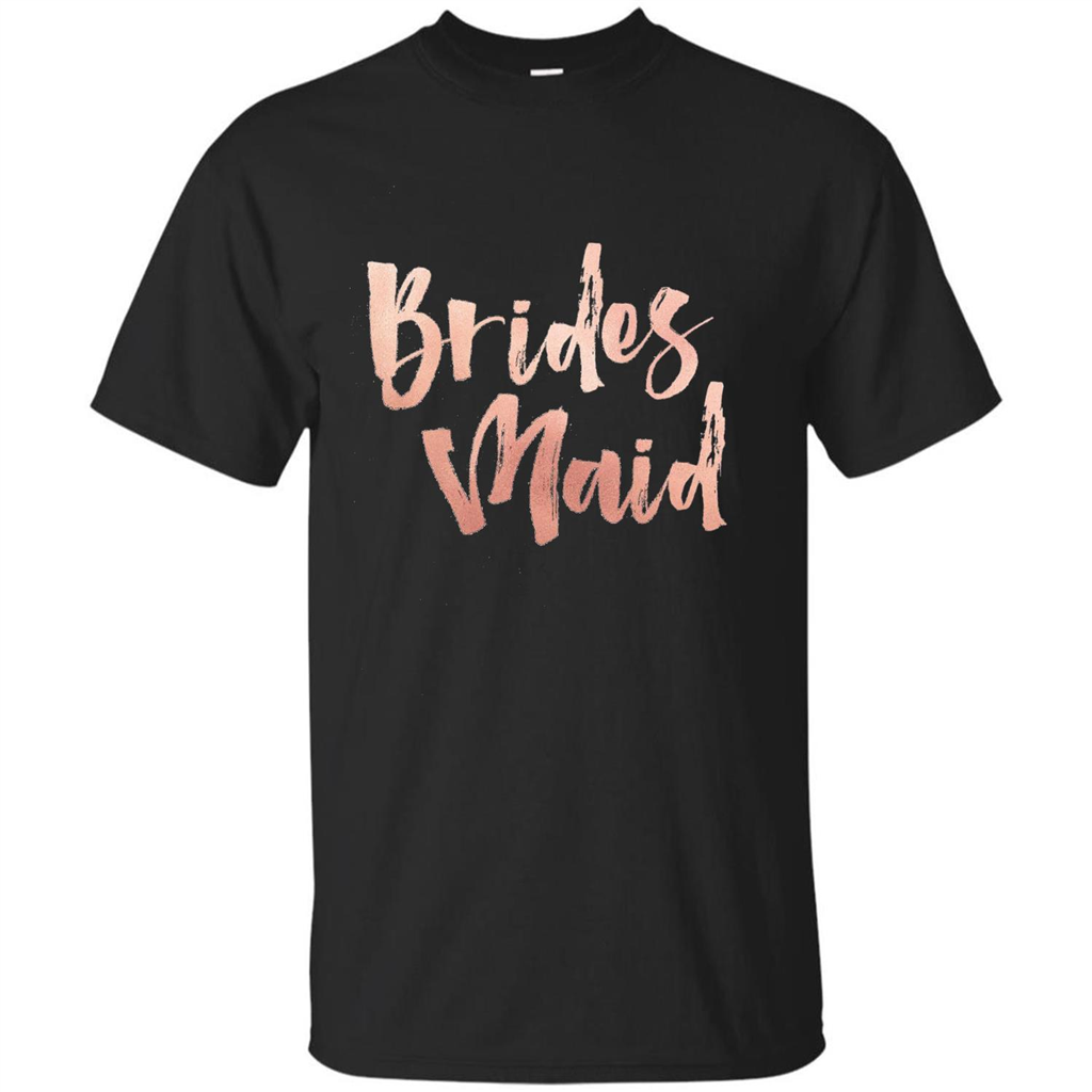 Bridesmaid T-shirt Black