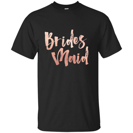 Bridesmaid T-shirt Black