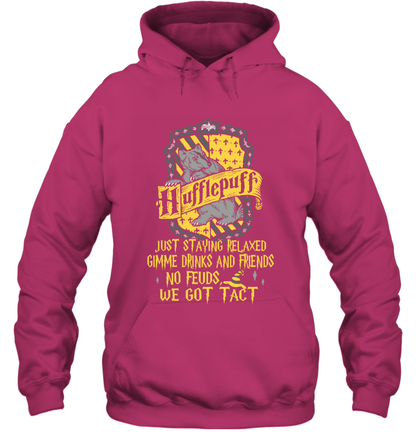 Harry Potter Quotes Hufflepuff Hoodie Heliconia