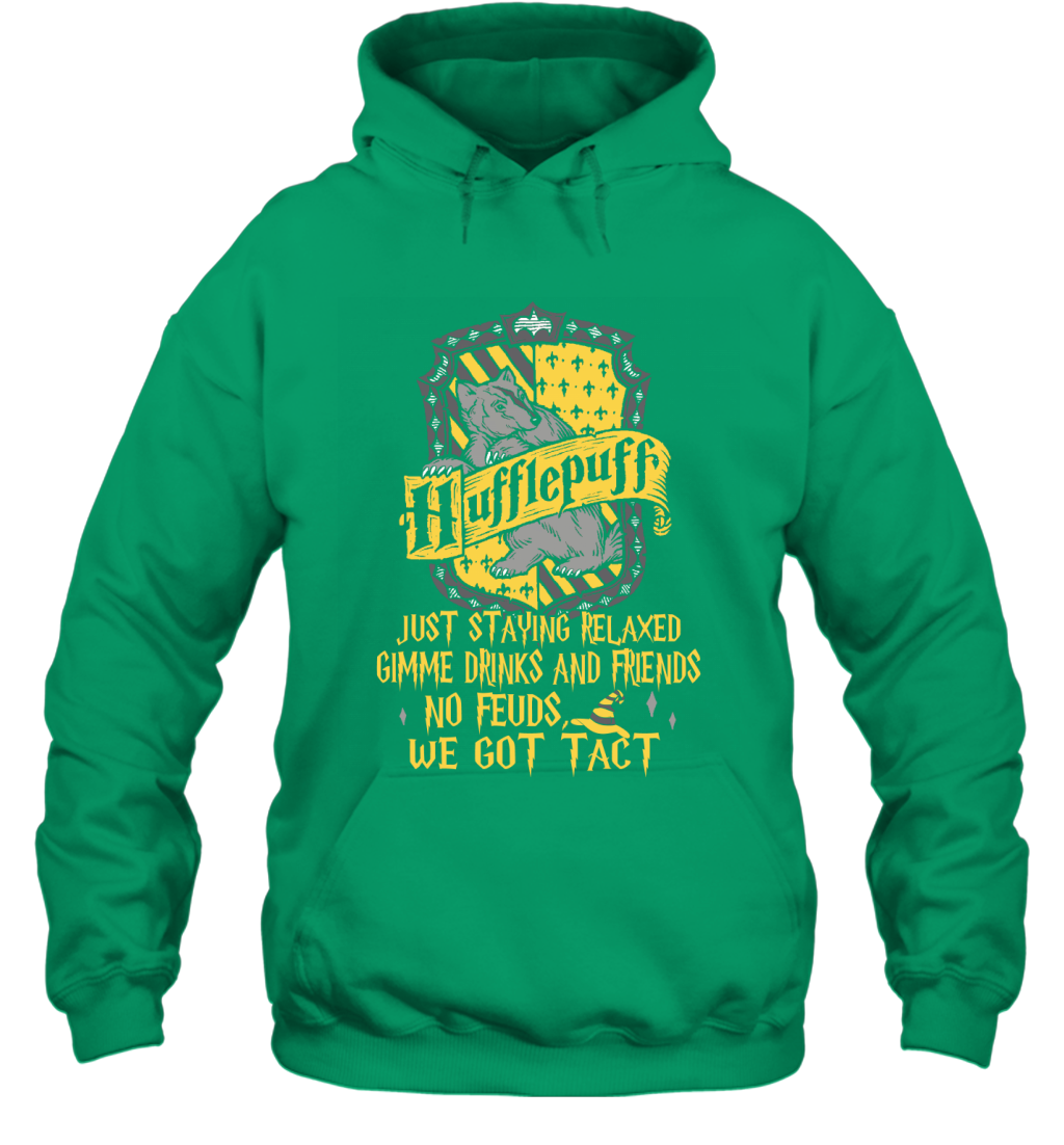 Harry Potter Quotes Hufflepuff Hoodie Irish